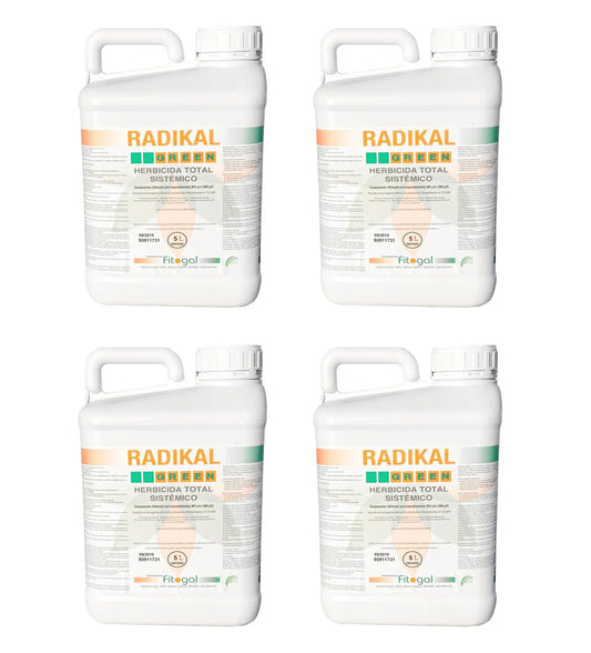 Herbicide Radikal 4X5L désherbant glyphosate professionnel