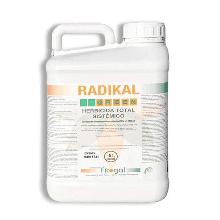 Herbicide Radikal 5L désherbant professionnel glyphosate
